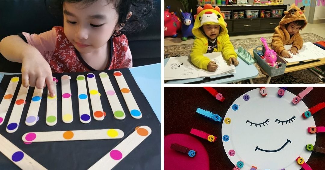 anak cilik buku bahan bantu mengajar di rumah