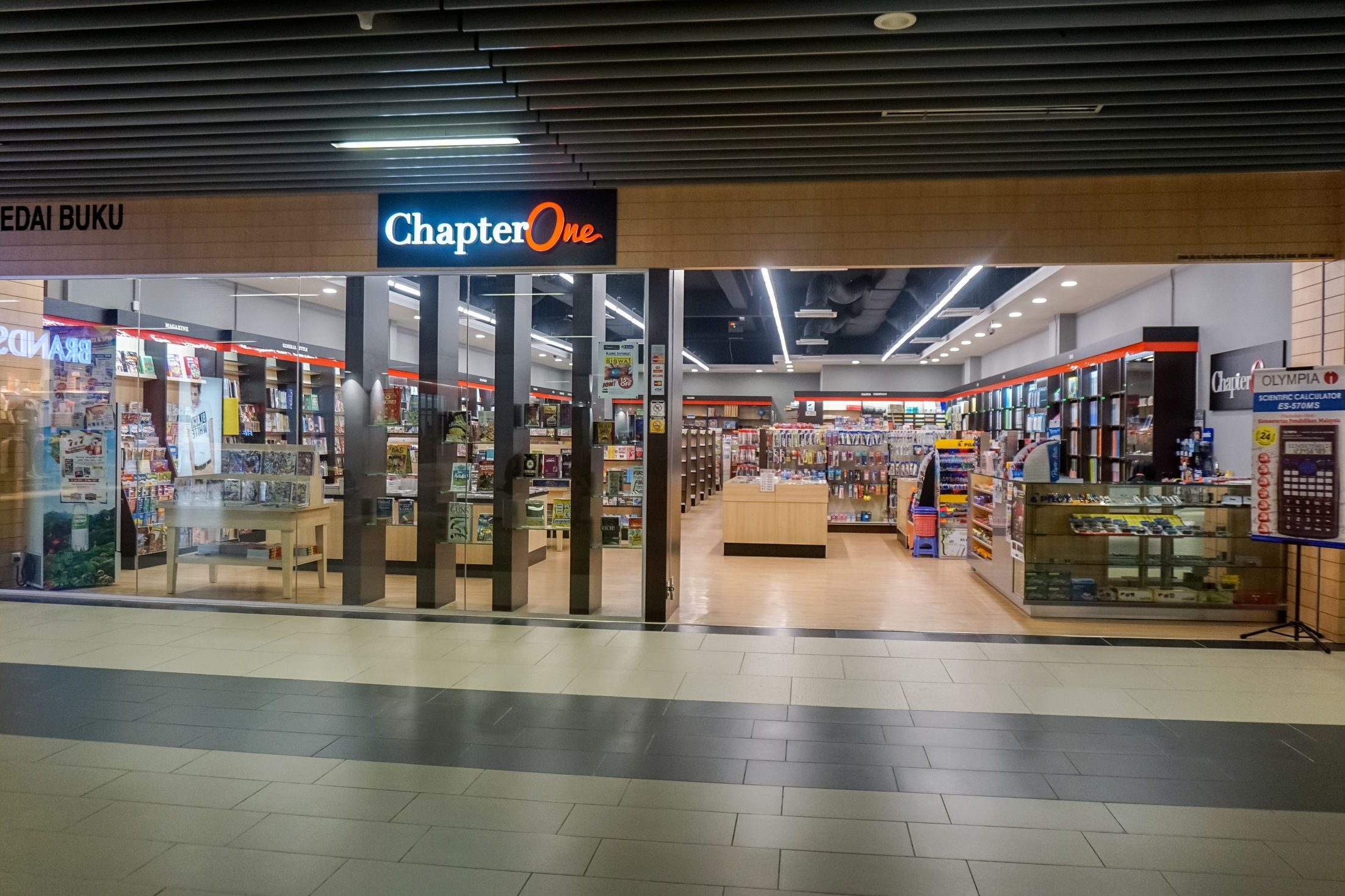 kedai buku chapter one