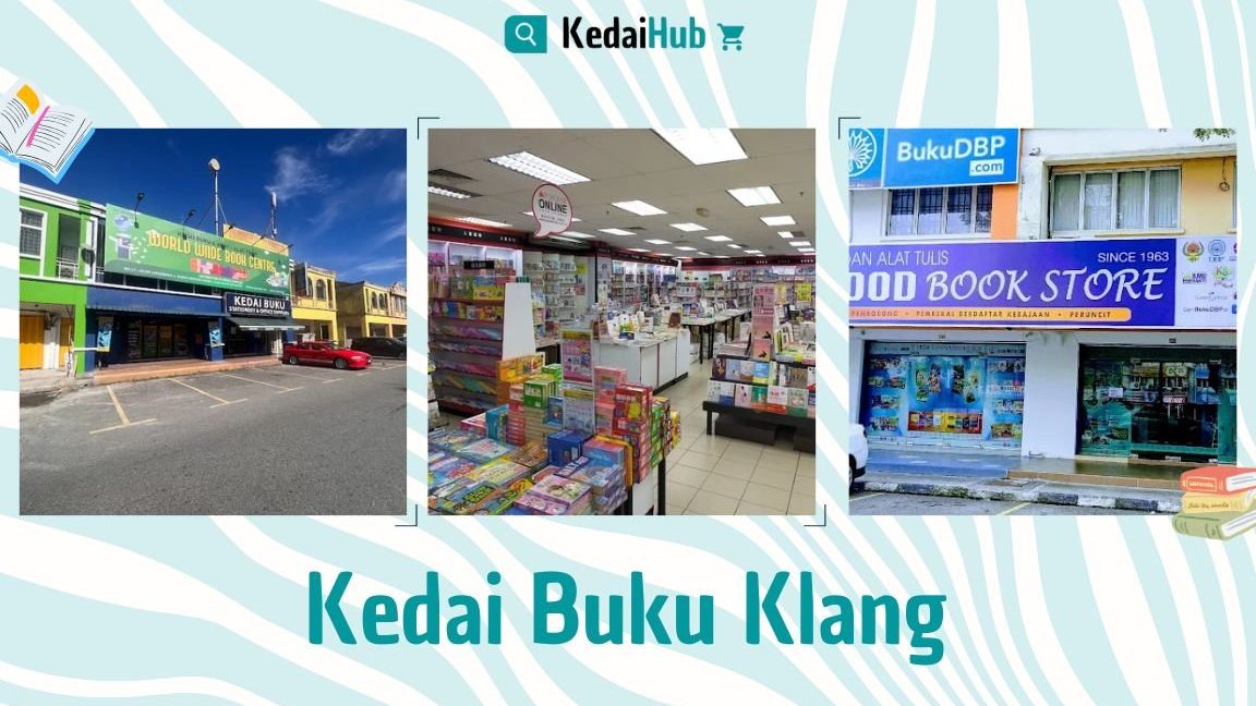 kedai buku terbaik di klang untuk pencinta buku