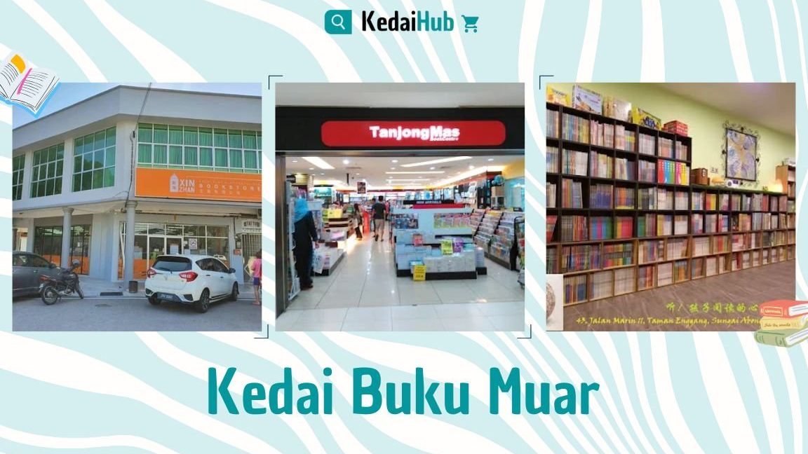 kedai buku terbaik di muar pilihan lengkap untuk pencinta buku