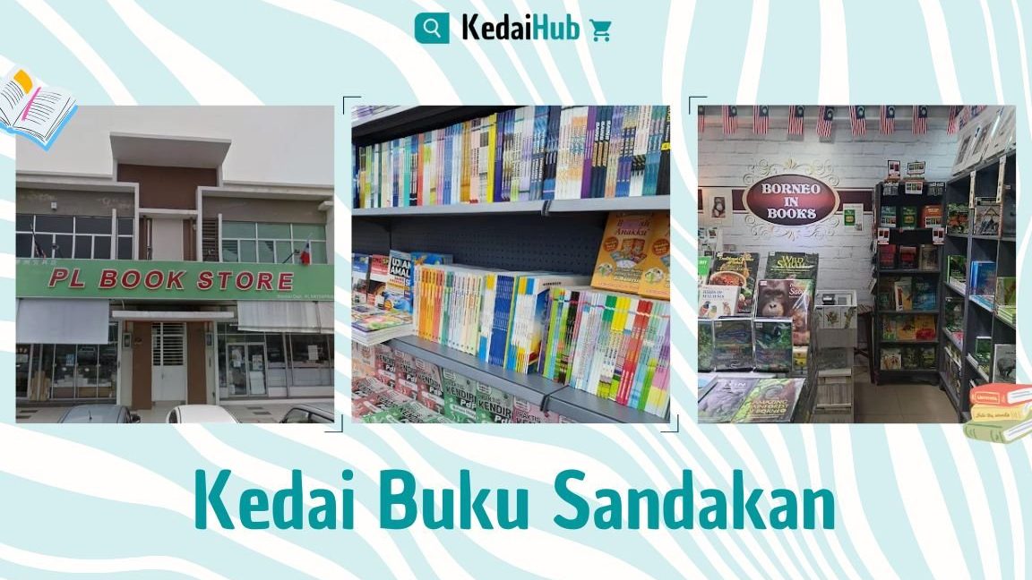kedai buku terbaik di sandakan tempat belajar dan berbeli buku menarik