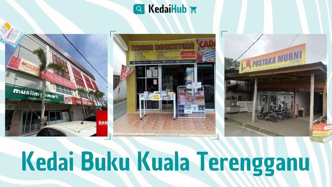 kedai buku terbaik di terengganu untuk pencinta buku