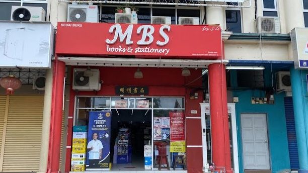 mbs books stationery air putih
