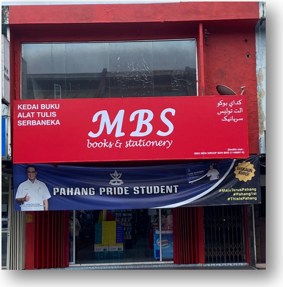 mbs books stationery bentong