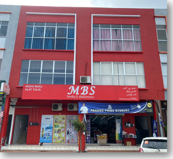 mbs books stationery rompin