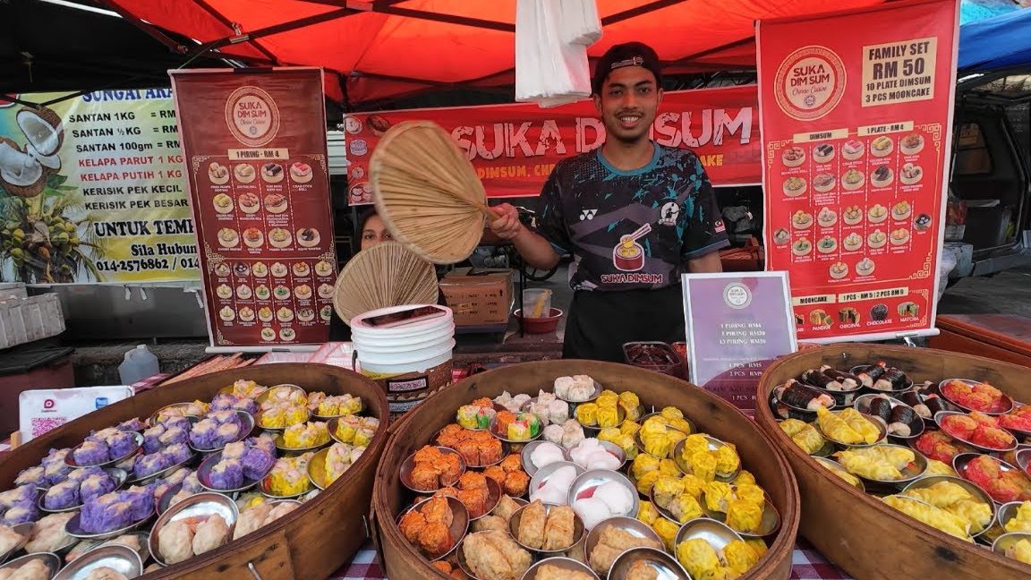 pasar malam sungai ara 1