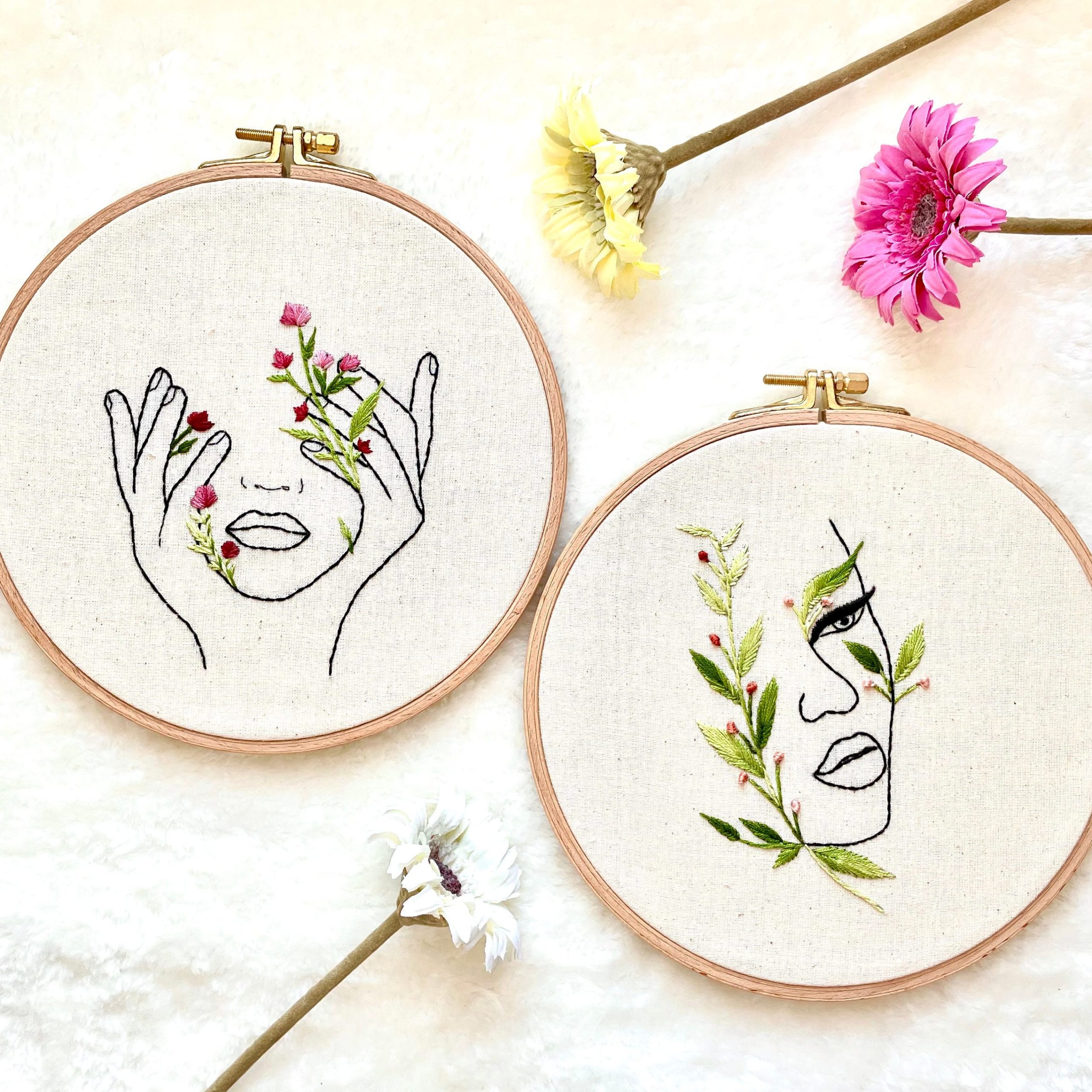 simple art stationery embroidery scaled